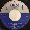 7inch Vinyl Single - Johnnie & Joe - Over The Mountain Across The Sea - Monarch Pressing