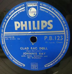 Johnnie Ray - Glad Rag Doll / Somebody Stole My Gal