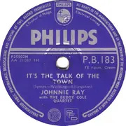 Schellack - Johnnie Ray With The Buddy Cole Quartet - With These Hands / It's The Talk Of The Town