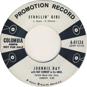 Johnnie Ray - Strollin' Girl / Plant A Little Seed