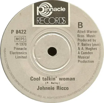 Johnnie Ricco - The Wanderer