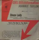7inch Vinyl Single - Johnnie Taylor - Disco Lady