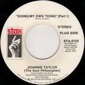 Johnnie Taylor - Doing My Own Thing (Part I)