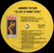 LP - Johnnie Taylor - The Best Of Johnnie Taylor