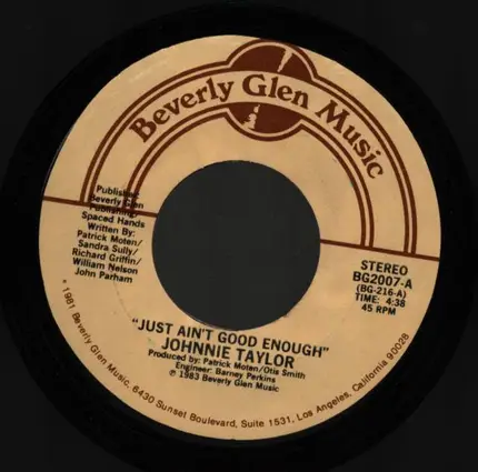 Johnnie Taylor - Just Ain't Good Enough