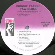 LP - Johnnie Taylor - Raw Blues