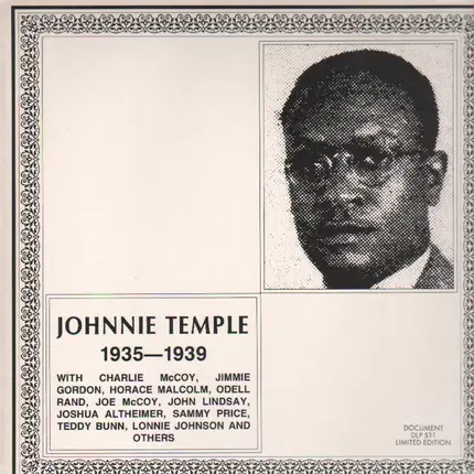 Johnnie Temple - 1935- 1939
