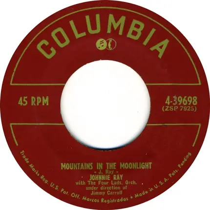 Johnnie Ray - Mountains In The Moonlight / What's The Use!