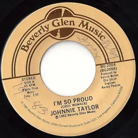 Johnnie Taylor - I'm So Proud