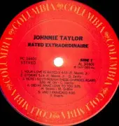 LP - Johnnie Taylor - Rated Extraordinaire
