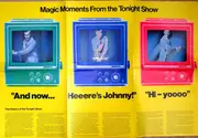Double LP - Johnny Carson - Here's Johnny.... Magic Moments From The Tonight Show - POSTER
