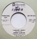 7inch Vinyl Single - Johnny Carver - January Jones / Did We Even Try