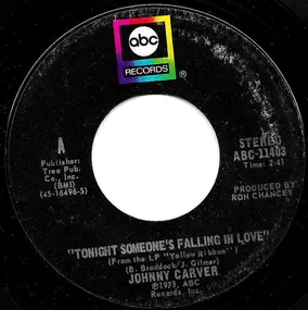 johnny carver - Tonight Someone's Falling in Love