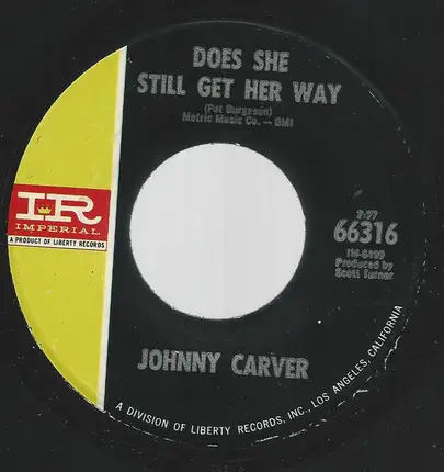 Johnny Carver - Leaving Again