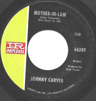 Johnny Carver - That's Your Hang Up