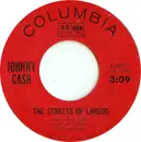 7inch Vinyl Single - Johnny Cash - The Streets Of Laredo / Mister Garfield - Santa Maria Pressing
