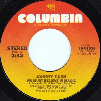 Johnny Cash - We Must Believe In Magic
