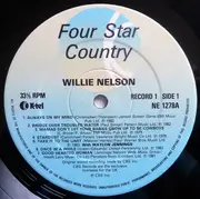 Double LP - Johnny Cash * Willie Nelson * Merle Haggard * Kris Kristofferson - Four Star Country - The Very Best Of Four Of Today's Biggest Stars