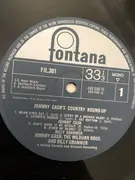 LP - Johnny Cash With The The Wilburn Brothers And Billy Grammer - Johnny Cash's-Country Round-up (The Authentic Sounds Of Country & Western Music)