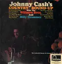 LP - Johnny Cash With The The Wilburn Brothers And Billy Grammer - Johnny Cash's-Country Round-up (The Authentic Sounds Of Country & Western Music)