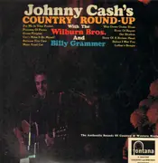 LP - Johnny Cash With The The Wilburn Brothers And Billy Grammer - Johnny Cash's-Country Round-up (The Authentic Sounds Of Country & Western Music)