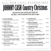 CD - Johnny Cash Featuring June Carter And The Carter Family With Jack Hale, Jr. And His Nashville All-S - Country Christmas