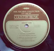 LP-Box - Johnny Cash / George Jones a.o. - The Archive Collection Of Great Country Music - Red + Hardcover Box + Booklet