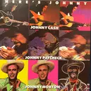 CD - Johnny Cash / Johnny Paycheck / Johnny Horton - Here's Johnny
