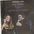 LP - Johnny Cash & June Carter Cash - Give My Love To Rose