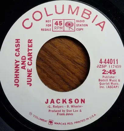 Johnny Cash & June Carter Cash - Jackson