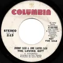 7inch Vinyl Single - Johnny Cash & June Carter Cash - The Loving Gift - Pitman Pressing