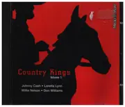 CD - Johnny Cash / Loretta Lynn / Willie Nelson a.o. - Country Kings Volume 1