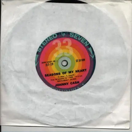 Johnny Cash - Seasons Of My Heart / I Couldn't Keep From Crying
