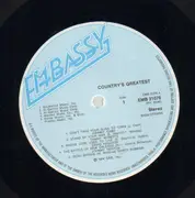 LP - Johnny Cash, Tammy Wynette, a.o. - Country's Greatest
