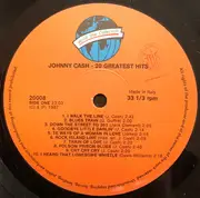 LP - Johnny Cash - 20 Greatest Hits
