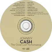 CD - Johnny Cash - The Great Lost Performance