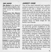 7inch Vinyl Single - Johnny Cash - The Rebel - Johnny Yuma - Gatefold