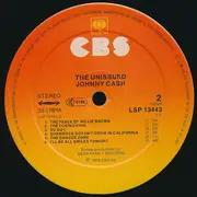 LP - Johnny Cash - The Unissued Johnny Cash