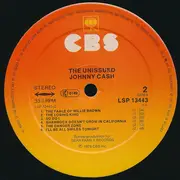 LP - Johnny Cash - The Unissued Johnny Cash - Orange sleeve