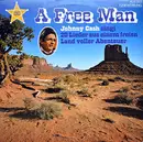 LP - Johnny Cash - A Free Man (Johnny Cash Singt 20 Lieder Aus Einem Freien Land Voller Abenteuer)
