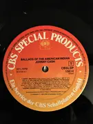 LP - Johnny Cash - Bitter Tears (Ballads Of The American Indian) Revised Edition - Gatefold