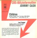 7inch Vinyl Single - Johnny Cash - Children