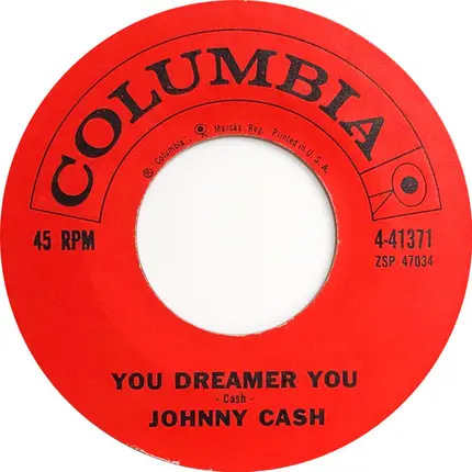 Johnny Cash - Frankie's Man, Johnny / You Dreamer You