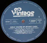 LP - Johnny Cash - Great Songs Of Johnny Cash