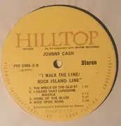 Double LP - Johnny Cash - I Walk The Line / Rock Island Line - Gatefold