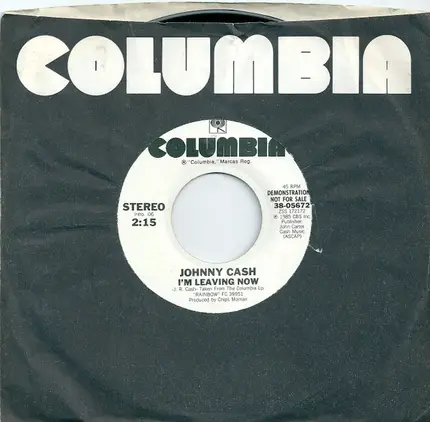 Johnny Cash - I'm Leaving Now