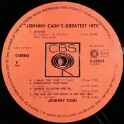 LP - Johnny Cash - Johnny Cash's Greatest Hits Volume 1