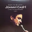 Double LP - Johnny Cash - Man In Black: Live In Denmark 1971 - White &. Red