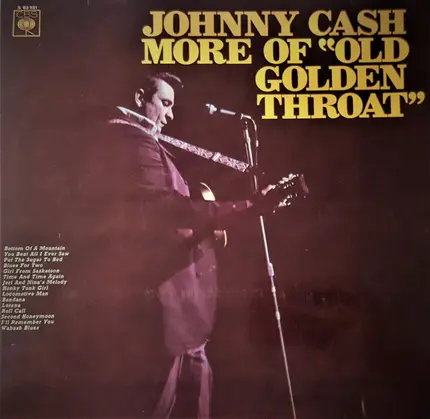 Johnny Cash - More Of 'Old Golden Throat'