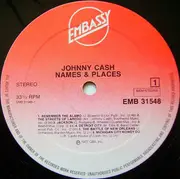 LP - Johnny Cash - Names And Places